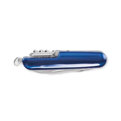 Scyzoryk z aluminium 5 funkcji MULTICHILLO - Niebieski (MO2531-04)