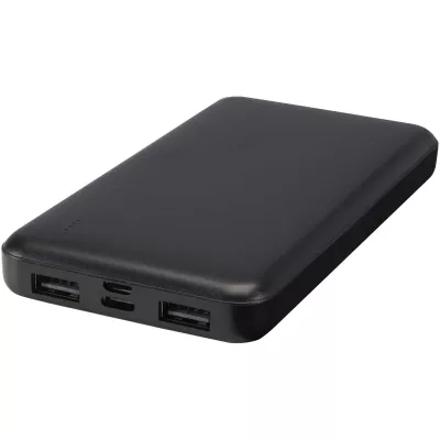 Intan powerbank o pojemności 10 000 mAh i mocy 10 W z tworzyw sztucznych pochodzących z recyklingu - Czarny (12445890)