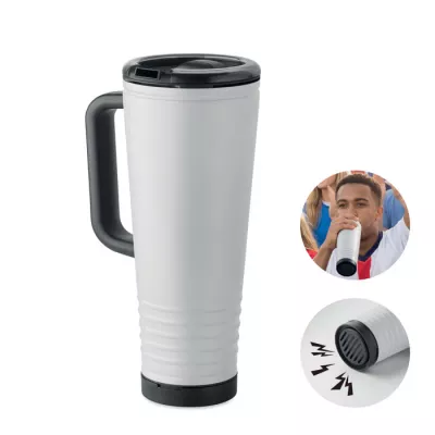 Kubek termiczny dwuścienny 700 ml HOWLER CUP - Bialy (MO2995-06)