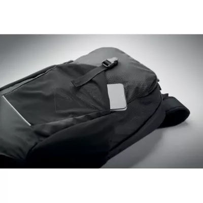 Plecak turystyczny 18 l na laptop 15" BAGGA - Czarny (MO2372-03)
