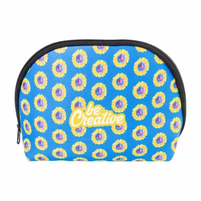 CreaBeauty Soft M personalizowana kosmetyczka RPET - czarny (AP715007-10)