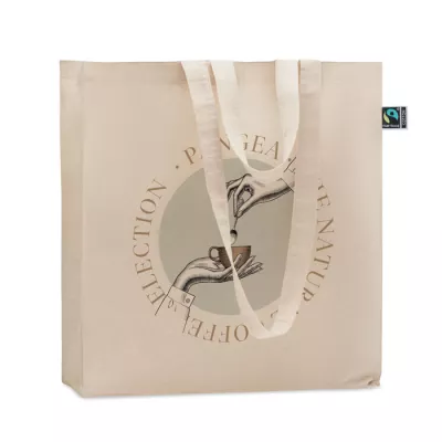 Torba z bawełny Fairtrade 180 g/m² OSOLE ++ - Bezowy (MO2094-13)