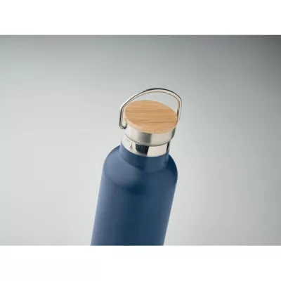 Termos z bambusową pokrywką 750 ml HELSINKI MED - Francuski Granat (MO6372-85)