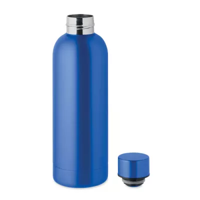 Butelka termiczna ze stali z recyklingu 500 ml ATHENA - Niebieski (MO6750-04)