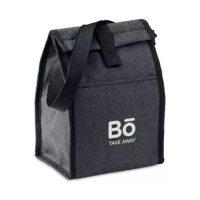 Torba termiczna na lunch z RPET 3 l BOBE - Czarny (MO6462-03)