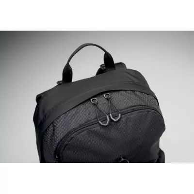 Plecak turystyczny 18 l na laptop 15" BAGGA - Czarny (MO2372-03)