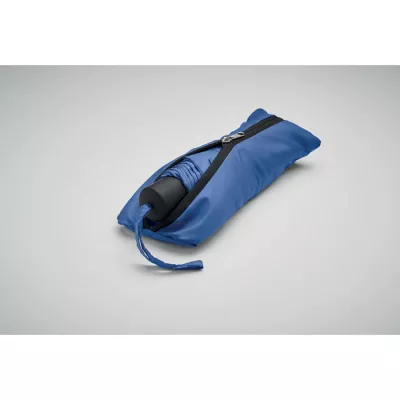 Torba z parasolem składanym 21" RPET SEATTLE - Niebieski (MO2476-37)