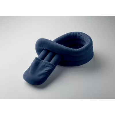Poduszka podróżna zwijana z pokrowcem WRAP IT - Francuski Granat (MO2906-85)
