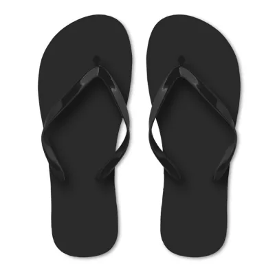 Klapki plażowe rozmiar L (40–43) HONOLULU - Czarny (MO2588-03)