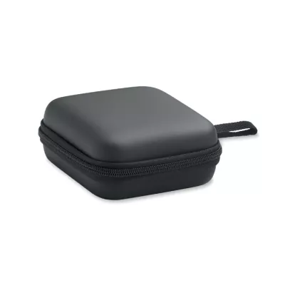 Zestaw z powerbankiem magnetycznym 5000 mAh ATLAS - Bialy (MO3177-06)