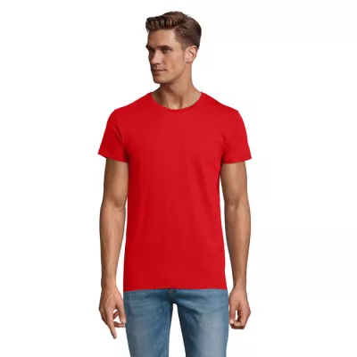 Koszulka męska organiczna 175 g/m² Sol's PIONEER MEN - Czerwony (S03565-RD)