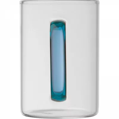 Kubek szklany 250 ml EDDA - niebieski (8234004)