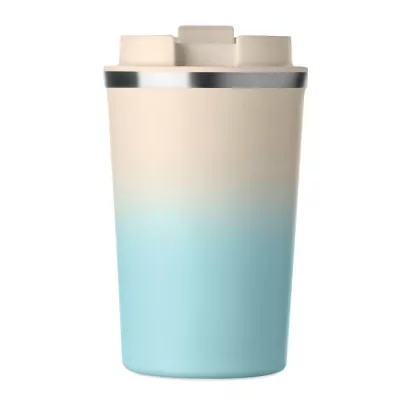 Kubek termiczny stalowy 350 ml BRACE GRADIENT - Baby Blue (MO2885-66)