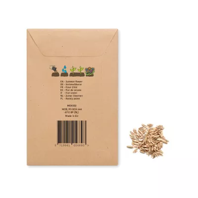 Nasiona kwiatów letnich w kopercie SEEDLOPE - Bezowy (MO6502-13)