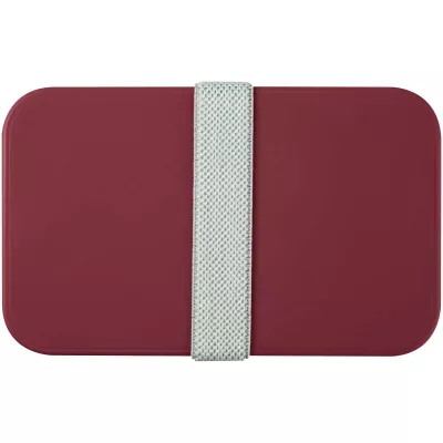 MIYO POP dwupoziomowe pudełko śniadaniowe 700+700 ml - Bordo (21077922)