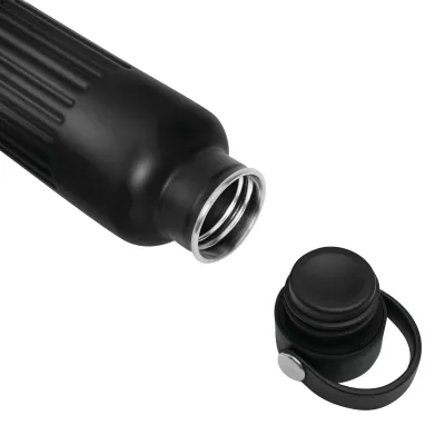 Próżniowa butelka 500 ml WAVE TRAIL - czarny (56-0304717)