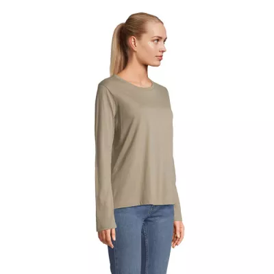 Koszulka damska z długim rękawem Sol's MONARCH WOMEN - Khaki (S04443-KH)