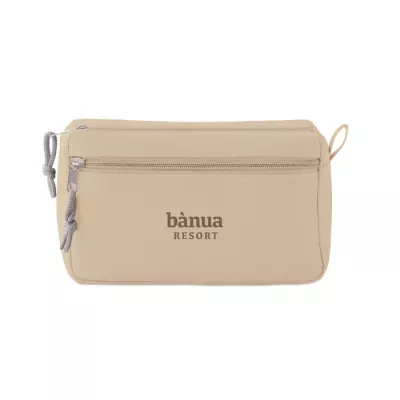 Kosmetyczka z podwójnym zamkiem NEW & SMART - Bezowy (MO9345-13)