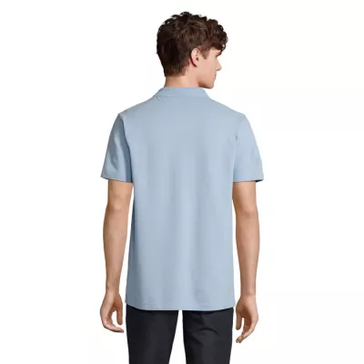 Koszulka polo unisex z czesanej bawełny Sol's PULSE - Sky Blue Pique (S04502-SP)
