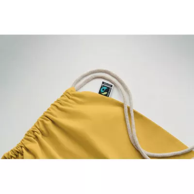Worek Fairtrade 180 g/m² OSOLE DRAW COLOUR - Zólty (MO2591-08)