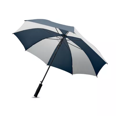 Parasol automatyczny 27" z rączką z EVA SWANSEA - Biały/Ciemnoniebieski (MO8581-54)