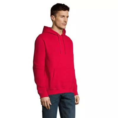 Bluza unisex z kapturem 320 g/m² Sol's SLAM - Czerwony (S13251-RD)