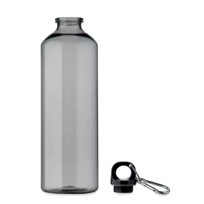 Butelka z RPET z karabińczykiem 750 ml MOSS RE750 - Przezroczysty Szary (MO2804-27)