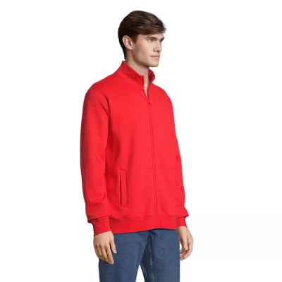 Bluza unisex rozpinana z kieszeniami Sol's COOPER - Bright Rojo (S04240-BT)