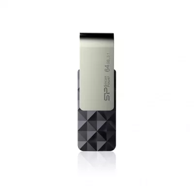 Pendrive Blaze B30, 8GB 3.1 Silicon Power - czarny (EG814003 64GB)