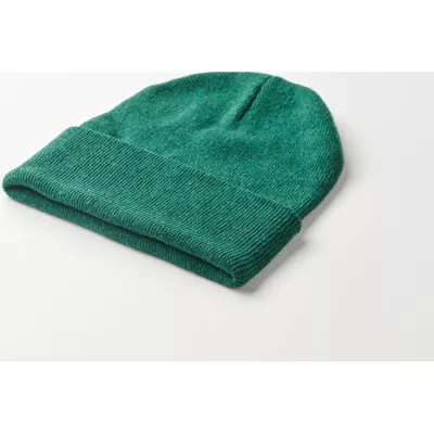 Czapka zimowa unisex z mankietem BEANIX - Ciemnozielony (MO2705-60)