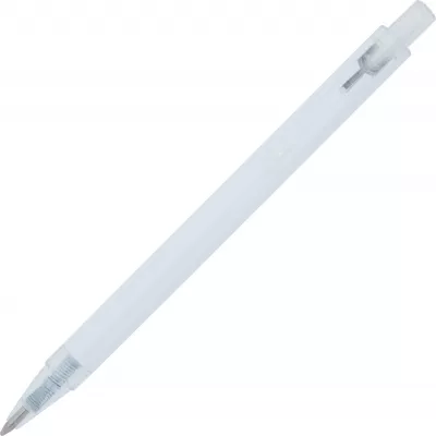 Długopis aluminiowy z recyklingu i RPET EUGENE - biały (1547306)