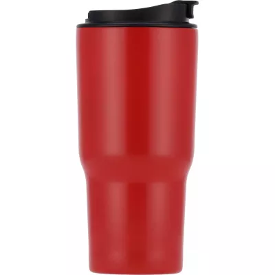 Kubek termiczny 550 ml ze stali z recyklingu DANA - czerwony (8523905)