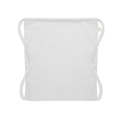 Worek z recyklingu 140 g/m² CABETRI COLOUR - Bialy (MO2402-06)