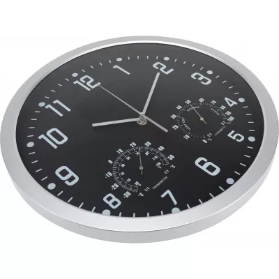 Zegar ścienny CrisMa MALCOLM - czarny (4123803)