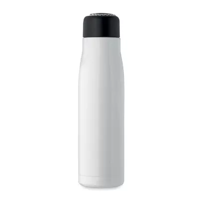 Butelka termiczna z uchwytem sznurkowym 500 ml CORDLE - Bialy (MO2413-06)