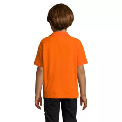 Polo dziecięce piqué 170 g/m² Sol's SUMMER II KIDS - Pomaranczowy (S11344-OR)