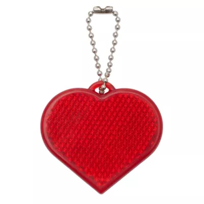 Światełko odblaskowe Heart Reflect - czerwony (R73162.08)