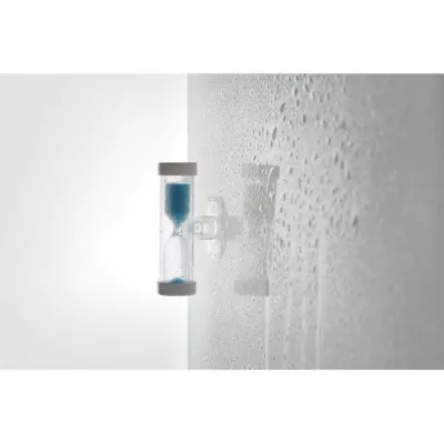 Klepsydra prysznicowa z przyssawką QUICKSHOWER - Niebieski (MO9211-04)