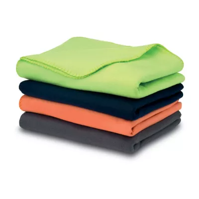 Koc polarowy z rączką 120x150 cm 180 g/m² STAVENGER - Limonka (MO7245-48)