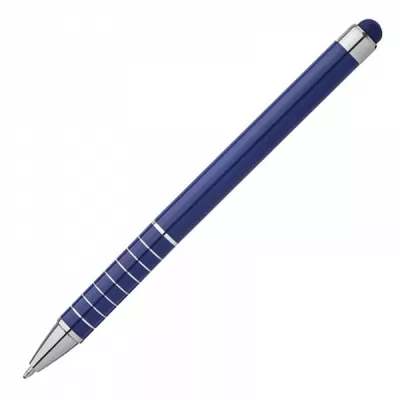Długopis metalowy touch pen LUEBO - niebieski (041804)