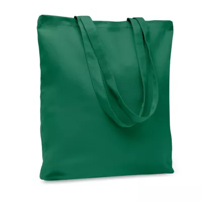 Torba bawełniana na zakupy 270 g/m² RASSA COLOURED - Ciemnozielony (MO6442-60)