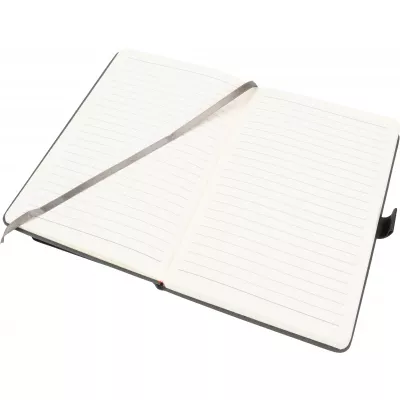 Notatnik A5 w linie z wizytownikiem MARTIN - ciemnoszary (2008877)