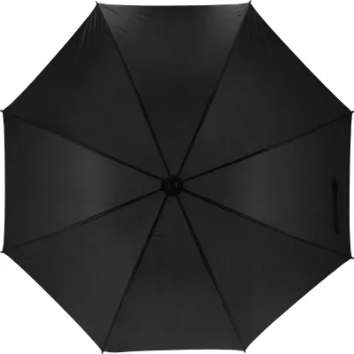 Parasol manualny XL Ø133 cm HURRICAN - czarny (518703)