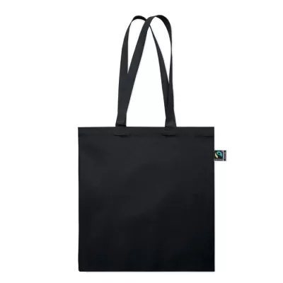 Torba Fairtrade z klinem 180 g/m² OSOLE++ COLOUR - Czarny (MO2590-03)