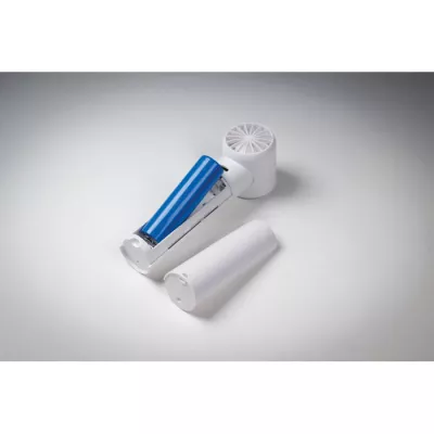 Mini wentylator ręczny z wyświetlaczem 2600 mAh GLACI - Bialy (MO2780-06)