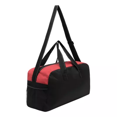 Sportowa torba FITNESS - czarny, czerwony (56-0808554)