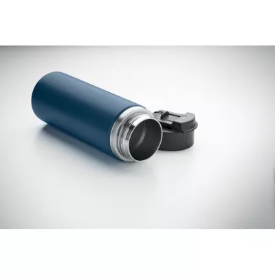 Butelka termiczna ze słomką 500 ml SUMA GRIP - Francuski Granat (MO2775-85)
