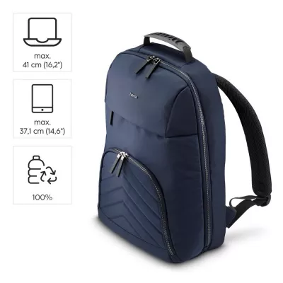 Plecak na laptopa 16,2" Hama Lightweight Premium - granatowy (VH041-04)