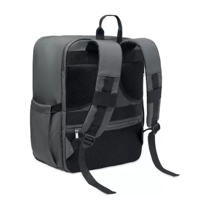 Plecak kabinowy z nylonu na laptop 15" 20 l SALEM - Kamienny Szary (MO3155-15)