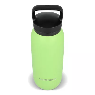 Termiczna butelka uniwersalna Waterdrop z ustnikiem 600 ml - jasnozielony (LT47000-N0032)